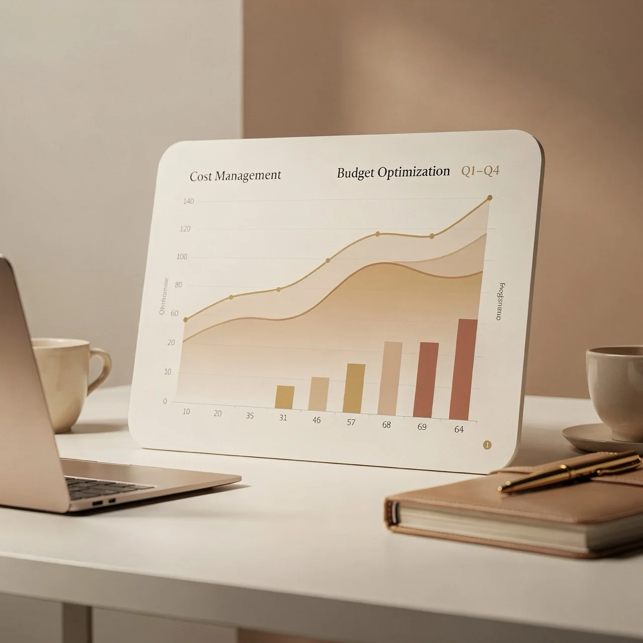 Budget optimization chart — showing why agentic systems must be designed with cost curves and constraints