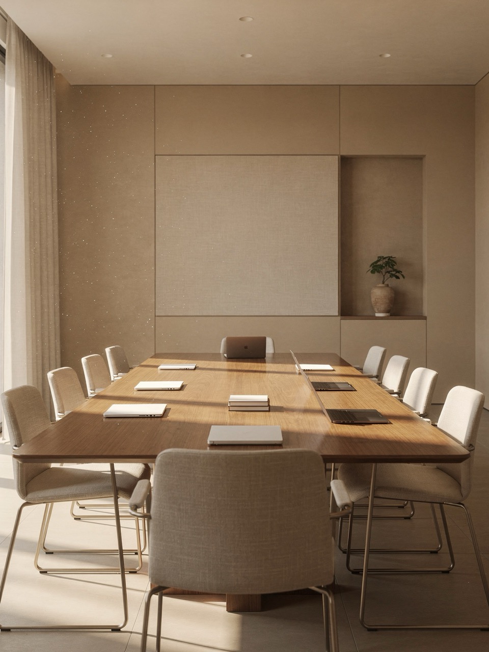 Empty enterprise boardroom — the meeting room that should not define a Cloud Center of Excellence